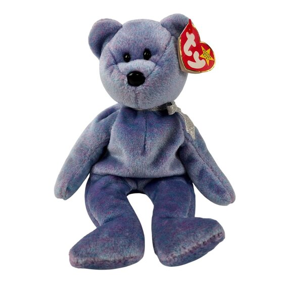 TY Beanie Babies Collection Clubby II 1999 Hang Tag Plush Retired Stuffed Animal - Picture 2 of 8